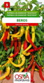 Paprika zeleninová - pálivá - Beros (kozí roh)