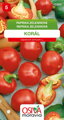 Paprika zeleninová - pálivá - Korál