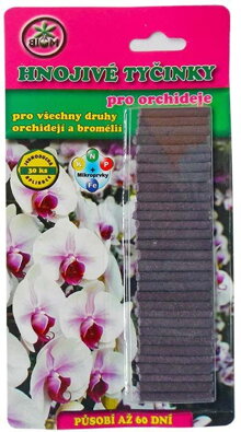 Tyčinkové hnojivo BIOM pro orchideje 30 ks"