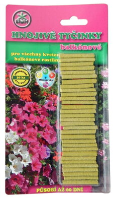 Tyčinkové hnojivo BIOM balkónové 30 ks"