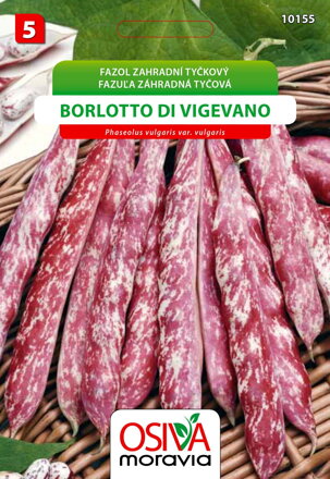 Fazol tyčkový - Borlotto di Vigevano