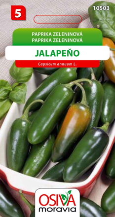 Paprika zeleninová - pálivá - Jalapeňo