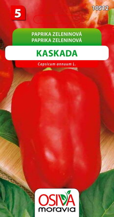 Paprika zeleninová - sladká - Kaskada