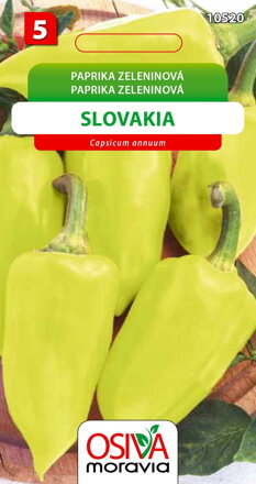 Paprika zeleninová - sladká - Slovakia