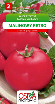 Rajče tyčkové - Malinowy Retro