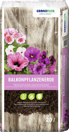 Substrát Gramoflor pro balkónové rostliny 20l