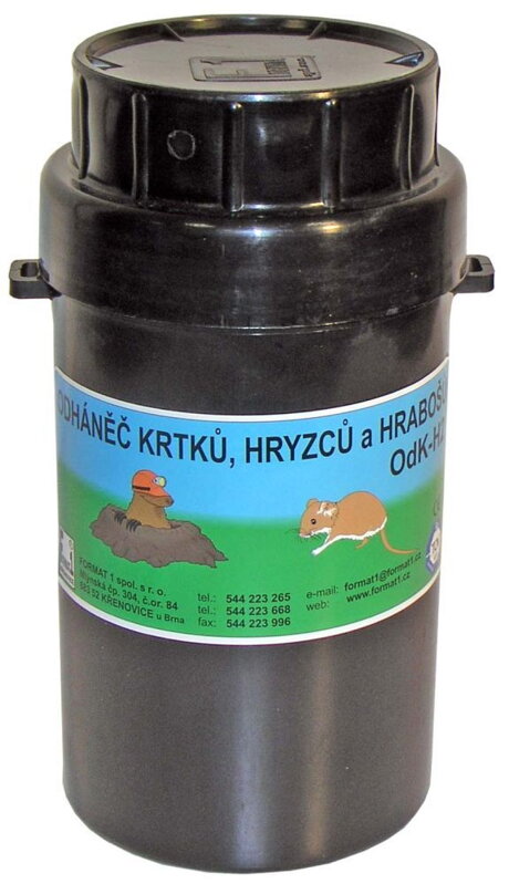 Odhaněč krtků a hryzců - OdK-H2