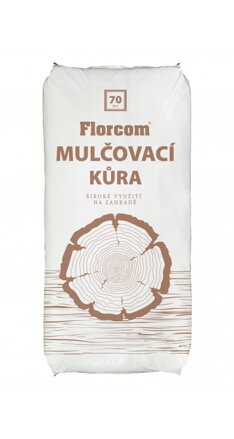 Mulčovací kůra Florcom modřínová 70L